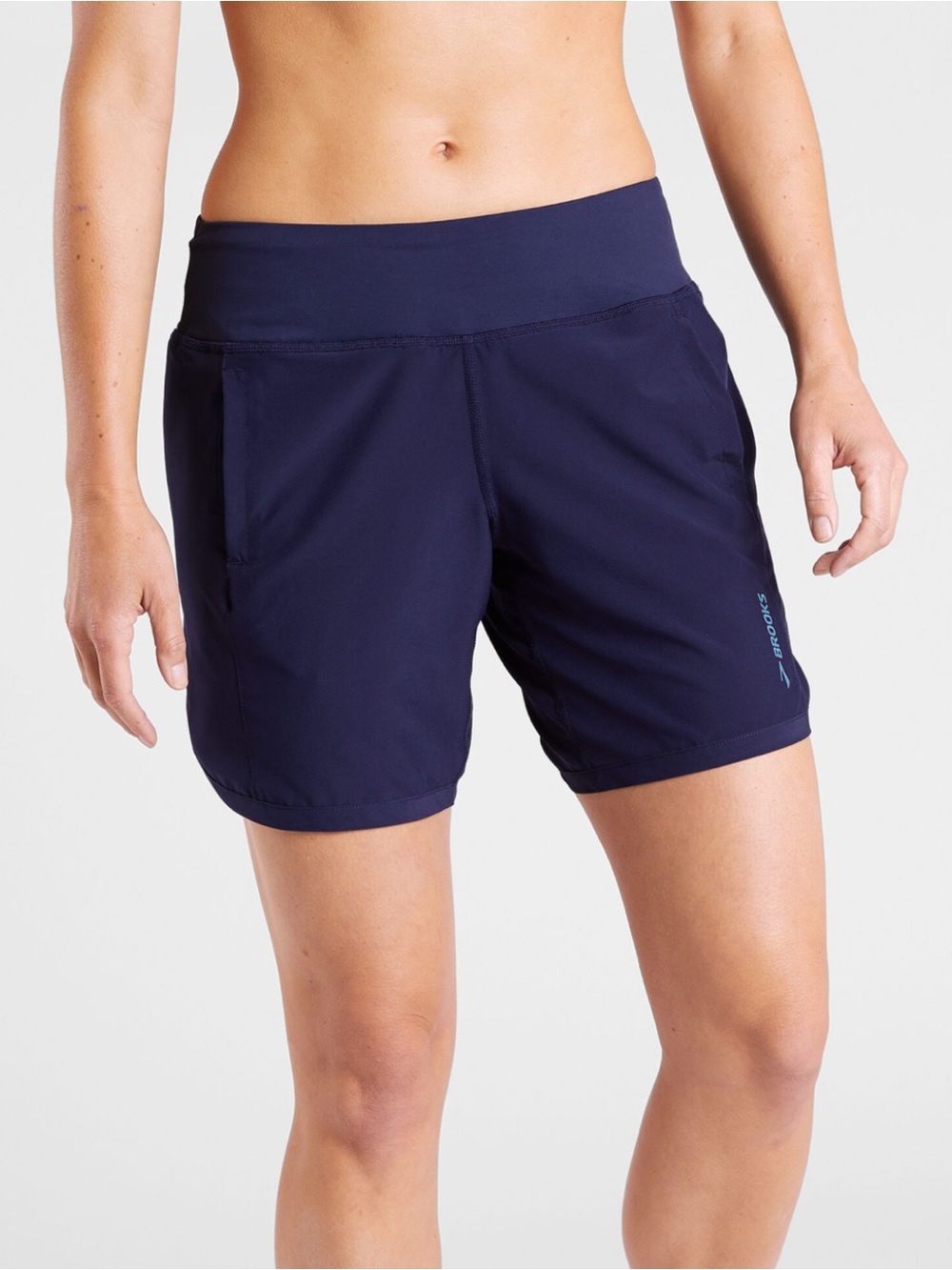 Brooks Chaser Women's Navy Running Shorts Size XS